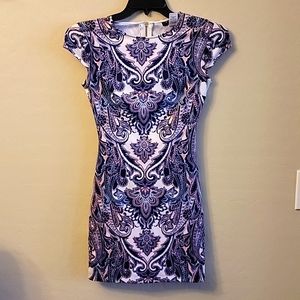 Paisley Mini Dress